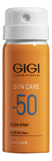 Солнцезащитный спрей для лица Sun Care Clear Spray SPF50 40мл папка на молнии travel fizzy clear erich krause