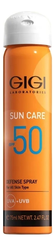 Солнцезащитный спрей для лица Sun Care Defense Spray SPF50 75мл