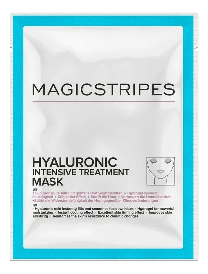 

Гиалуроновая маска для интенсивного ухода Hyaluronic Intensive Treatment Mask: Маска 1шт, Гиалуроновая маска для интенсивного ухода Hyaluronic Intensive Treatment Mask