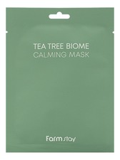 Farm Stay Тканевая маска для лица Tea Tree Biome Calming Mask 25мл