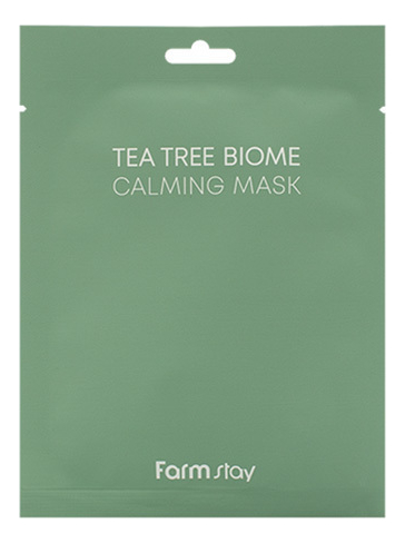 Купить Тканевая маска для лица Tea Tree Biome Calming Mask 25мл: Маска 1шт, Farm Stay