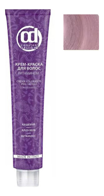 

Крем-краска для волос с витамином С Crema Colorante 100мл: Клубничный, Крем-краска для волос с витамином С Crema Colorante 100мл