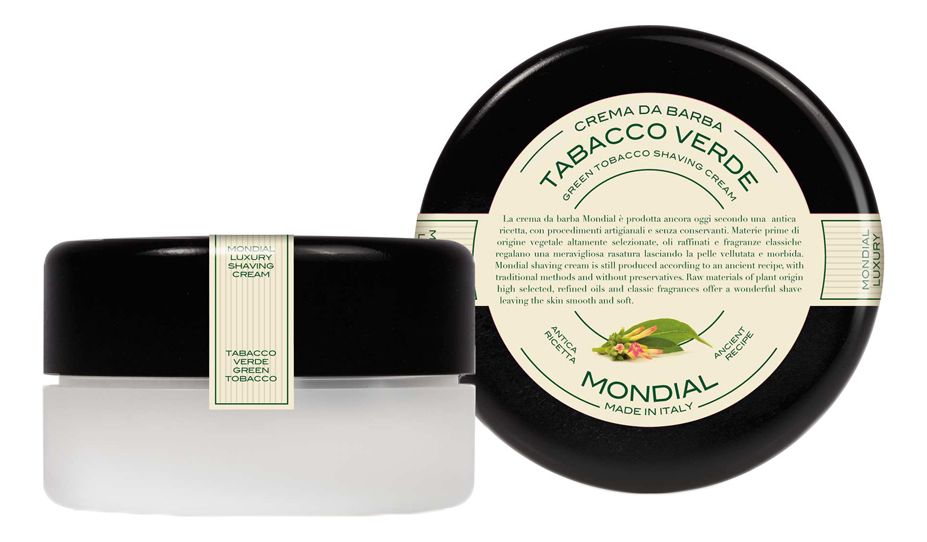 Крем для бритья с ароматом зеленого табака Tobacco Verde: Крем 150мл (пластиковая чаша)