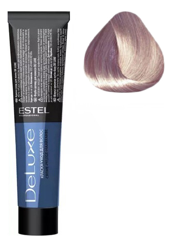Краска-уход для волос De Luxe 60мл: 7/61 Русый фиолетово-пепельный краска уход для волос de luxe 60мл 7 11 русый пепельный интенсивный