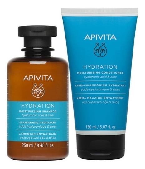 

Набор для волос с гиалуроновой кислотой и алоэ Hydration Moisturizing (шампунь 250мл + кондиционер 150мл)