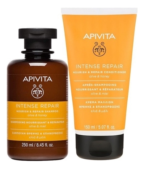 

Набор для волос с экстрактом оливы и медом Nourish & Repair (шампунь 250мл + кондиционер 150мл)