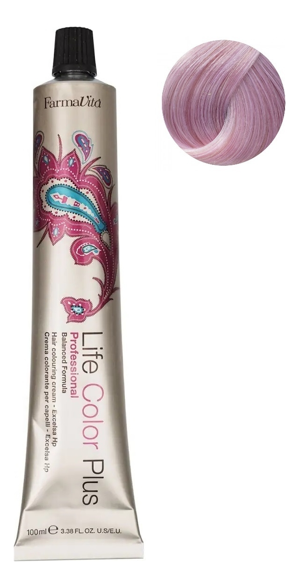 Стойкая крем-краска для волос Life Color Plus 100мл: 0.55 Розовый