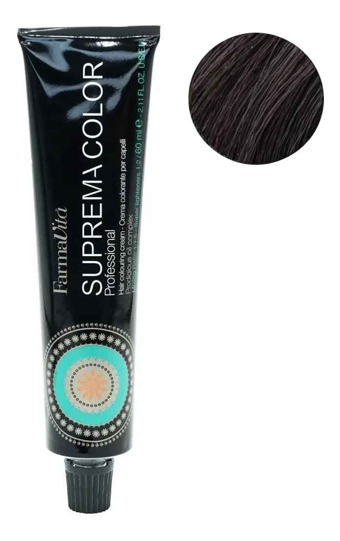 Стойкая крем-краска для волос Suprema Color 60мл: 4.20 Каштановый ирис
