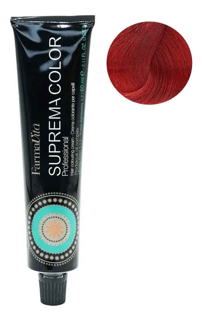 

Стойкая крем-краска для волос Suprema Color 60мл: 8.66 Светлый блондин насыщенный красный, Стойкая крем-краска для волос Suprema Color 60мл