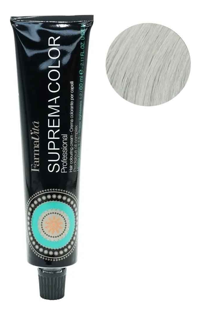 

Стойкая крем-краска для волос Suprema Color 60мл: 912 Жемчужный блондин сильный осветлитель, Стойкая крем-краска для волос Suprema Color 60мл