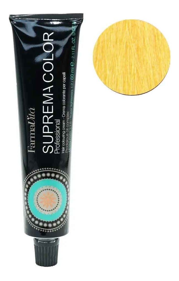 

Стойкая крем-краска для волос Suprema Color 60мл: Микстон желтый, Стойкая крем-краска для волос Suprema Color 60мл