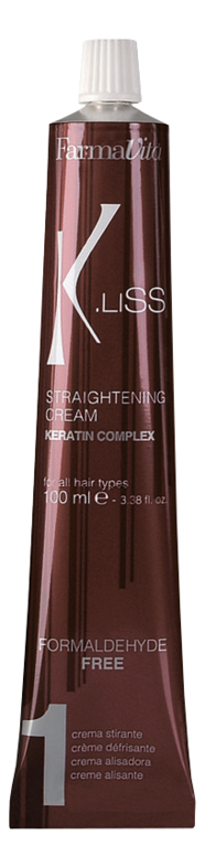 

Выпрямляющий крем для волос с кератином K.Liss Straightening Cream 100мл