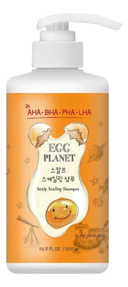 

Шампунь для очищения кожи головы Egg Planet Scalp Scaling Shampoo 500мл