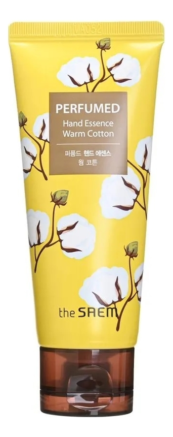 Крем-эссенция для рук Perfumed Hand Essence Warm Cotton: Крем-эссенция 60мл крем эссенция для рук парфюмированный perfumed hand essence warm cotton 30мл