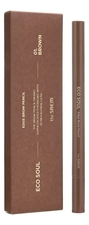 The Saem Карандаш для бровей Eco Soul Edge Brow Pencil 0,6г