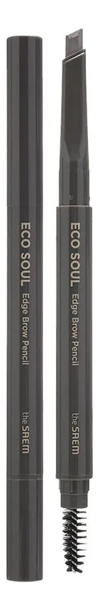 Карандаш для бровей Eco Soul Edge Brow Pencil 0,6г: 03 Gray Brown карандаш для бровей eco soul edge brow pencil 0 6г 03 gray brown