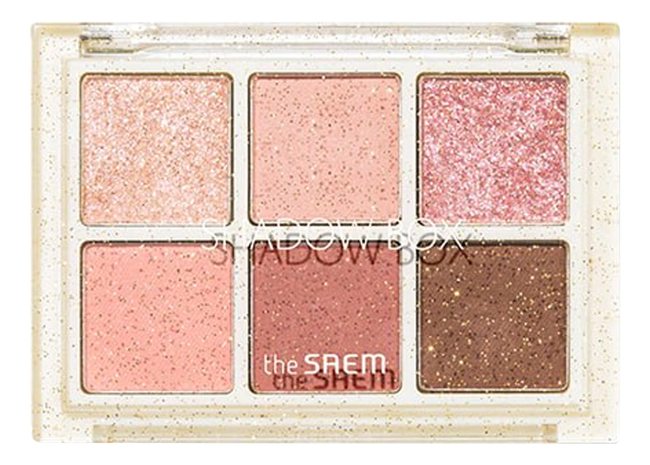 Тени для век Like A Dream Saemmul Shadow Box 4,4г: 07 Dreamy Potion