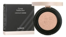 The Saem Консилер-кушон для лица Cover Perfection Concealer Cushion SPF50+ PA++++ 12г
