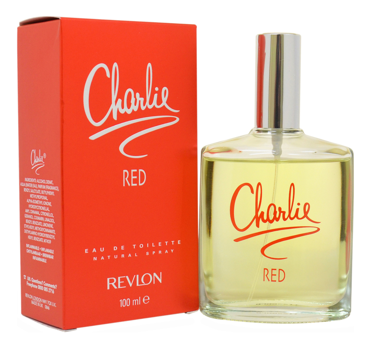 

Charlie Red: туалетная вода 100мл, Charlie Red