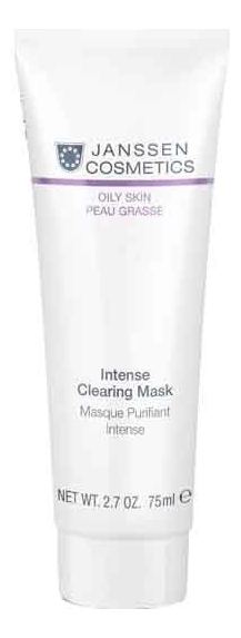 

Интенсивно очищающая маска для лица на основе каолина Oily Skin Intense Clearing Mask 75мл