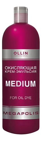

Окисляющая крем-эмульсия Megapolis Medium: Крем-эмульсия 500мл, Окисляющая крем-эмульсия Megapolis Medium