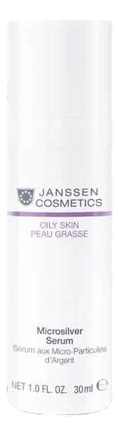 

Сыворотка для воспаленной кожи лица с микросеребром Oily Skin Microsilver Serum 30мл