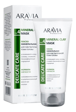 Aravia Маска минеральная для чувствительной кожи головы Mineral Clay Mask 200мл