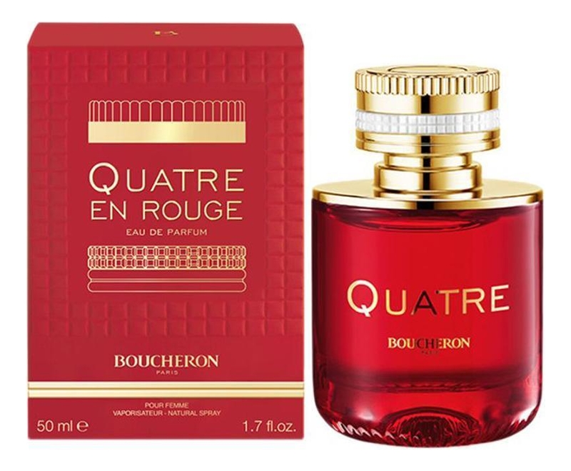 Quatre En Rouge: парфюмерная вода 50мл