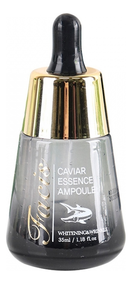 Сыворотка для лица с экстрактом черной икры Facis Caviar Essence Ampoule 35мл сыворотка для лица facis caviar essence ampoule 35 мл