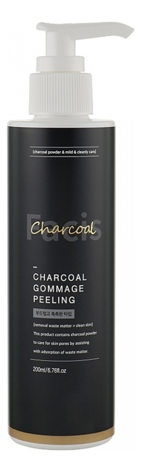 

Пилинг для лица с древесным углем Facis Charcoal Gommage Peeling 200мл