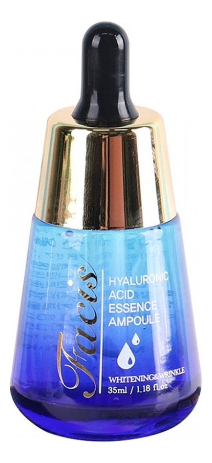 Сыворотка для лица с гиалуроновой кислотой Facis Hyaluronic Acid Essence Ampoule 35мл сыворотка для лица с гиалуроновой кислотой facis hyaluronic acid essence ampoule 35мл