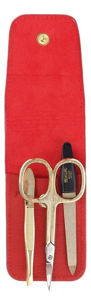 

Маникюрный набор 900RED (ножницы универсальные + пилка металлическая 9см + пинцет скошенный)