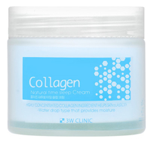 3W CLINIC Ночной крем для лица с коллагеном Collagen Natural Time Sleep Cream 70г