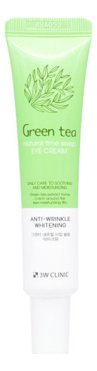 

Ночной крем для кожи вокруг глаз с экстрактом зеленого чая Green Tea Natural Time Sleep Eye Cream 40мл
