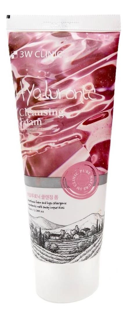 

Очищающая пенка с гиалуроновой кислотой Hyaluronic Cleansing Foam 100мл