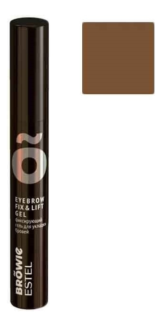 

Фиксирующий гель для укладки бровей Browie 13мл: Коричневый, Фиксирующий гель для укладки бровей Browie 13мл