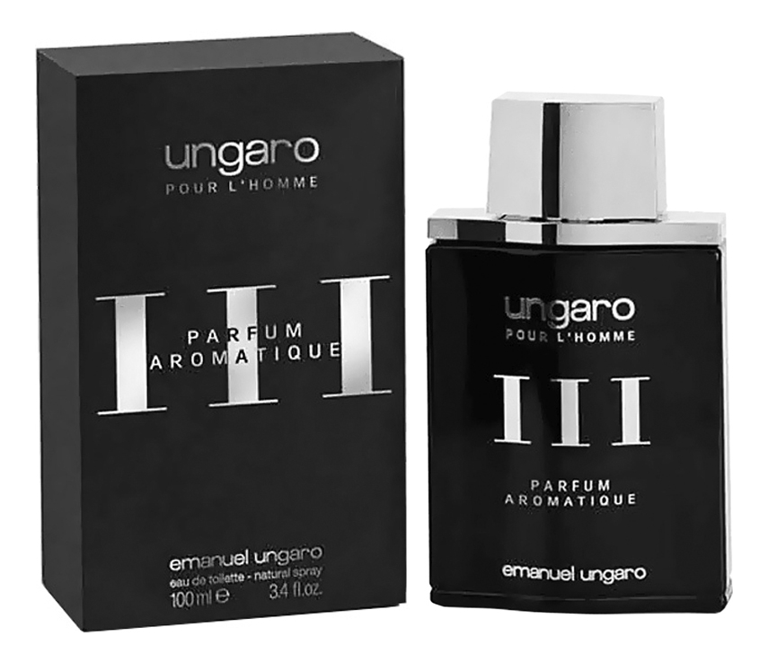 

Ungaro pour L’Homme III Parfum Aromatique: туалетная вода 100мл, Ungaro Pour L’Homme III Parfum Aromatique