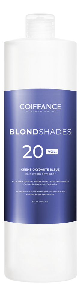 Эмульсионный окислитель для волос Blondshades 1000мл: Окислитель 6% 20V