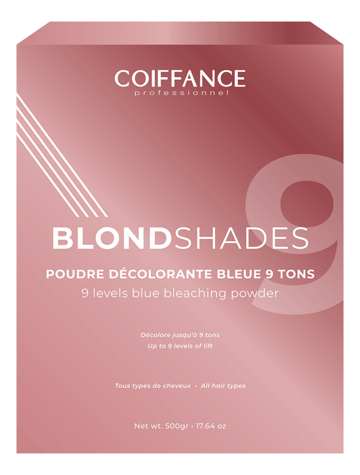 Осветляющая синяя пудра до 9 тонов Blondshades 500г