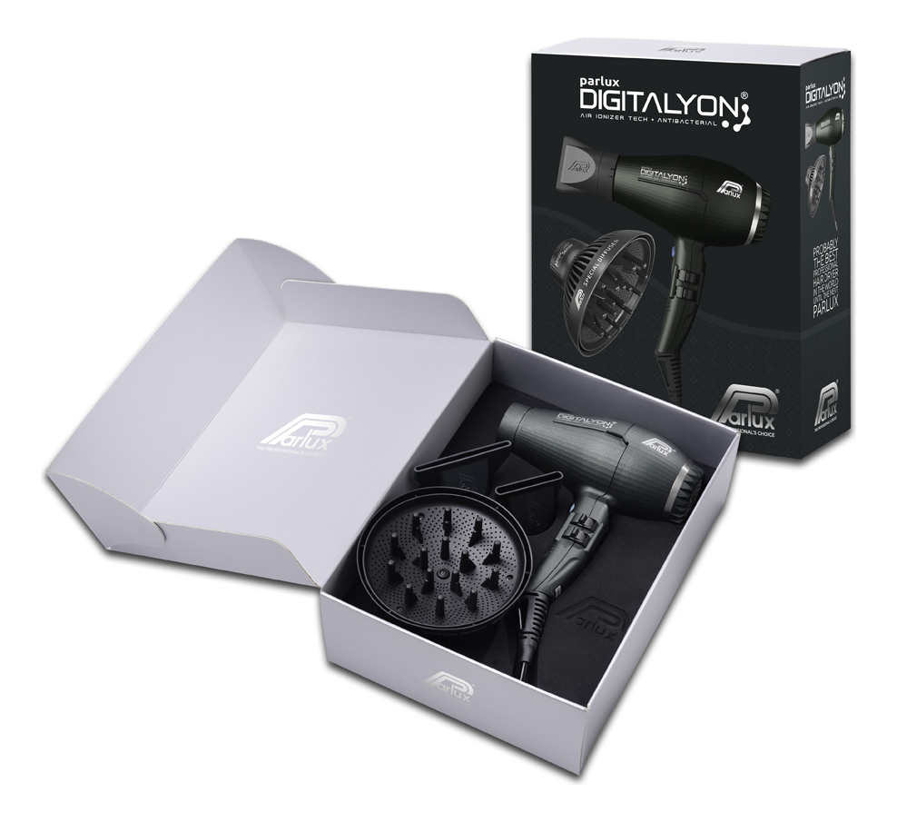 

Набор для волос (фен Digitalyon Anthracite 2400W 0901 + диффузор для фена Magic Sense)