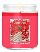 Goose Creek Ароматическвая свеча Strawbery Sponge Cake (Клубничный бисквитный торт)