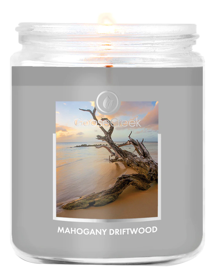 Ароматическая свеча Mahogany Driftwood (Красное дерево, прибитое к берегу): свеча 198г