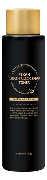 Тонер для лица с муцином черной улитки Rebirth Black Snail Toner 150мл тонер для лица с муцином черной улитки black snail all in one toner 150мл