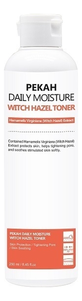 

Тонер для лица с экстрактом гамамелиса Daily Moisture Witch Hazel Toner 250мл
