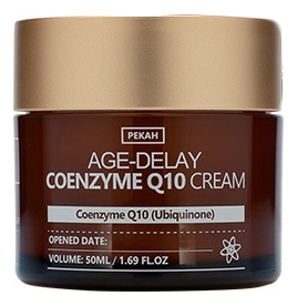 Антивозрастной крем для лица с коэнзимом Age-Delay Coenzyme Q10 Cream 50мл крем для лица pekah age delay coenzyme q10 cream 50 мл