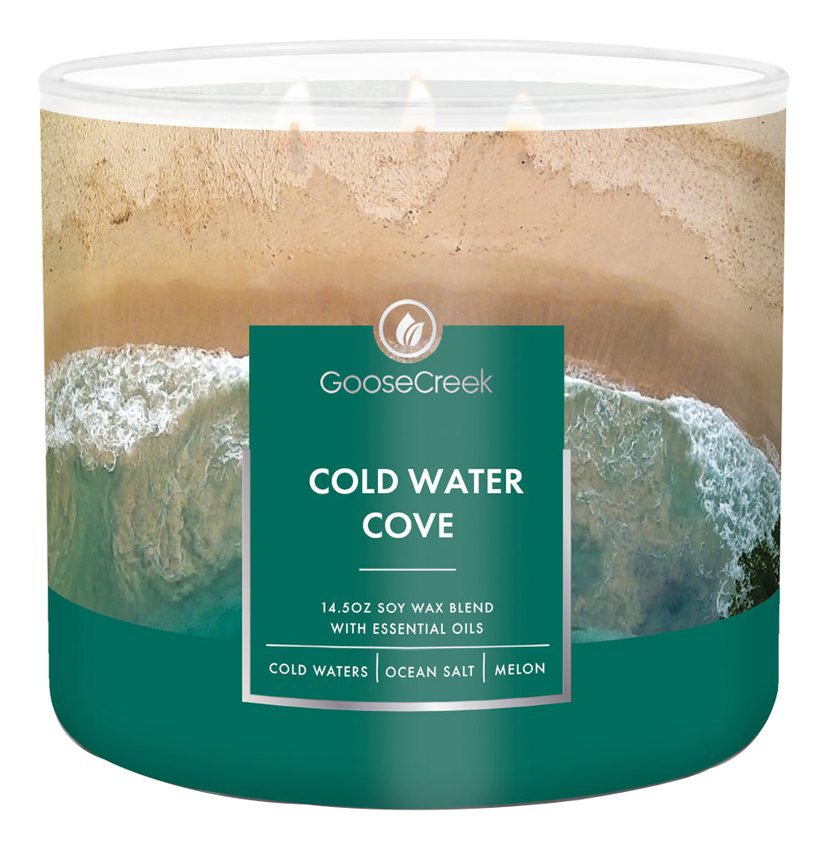 Ароматическая свеча Cold Water Cove (Бухта с холодной водой): свеча 411г ароматическая свеча moonlit cove свеча 49г