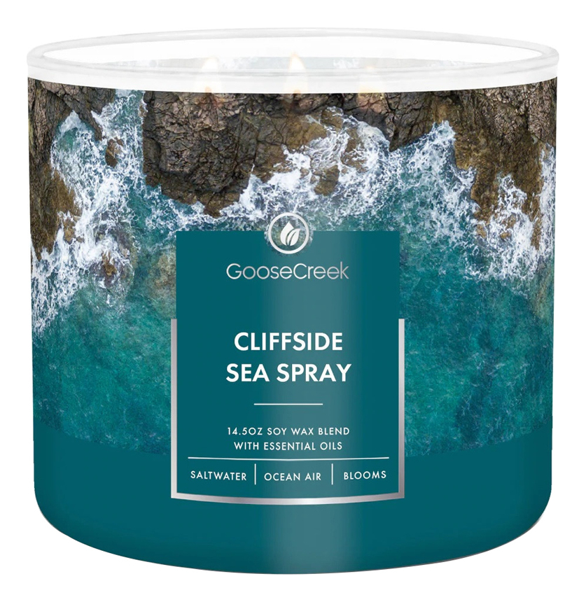 

Ароматическая свеча Cliffside Sea Spray (Морской утес): свеча 411г, Ароматическая свеча Cliffside Sea Spray (Морской утес)