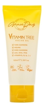 Отшелушивающий гель для лица с витаминами Vitamin Tree Peeling Gel 100мл