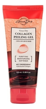 Отшелушивающий гель для лица с коллагеном Collagen Peeling Gel 100мл