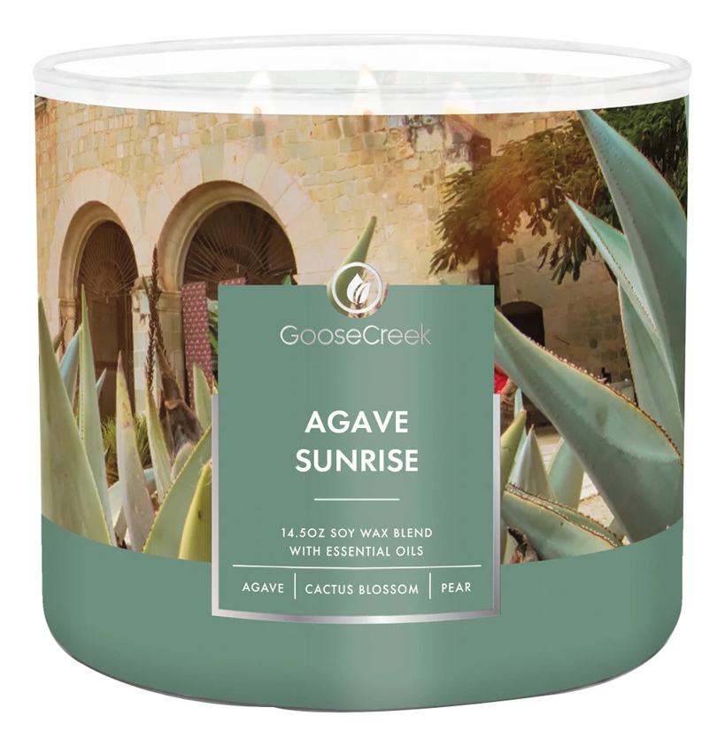 

Ароматическая свеча Agave Sunrise (Агава санрайз): свеча 411г, Ароматическая свеча Agave Sunrise (Агава санрайз)